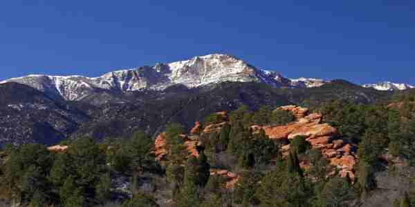 Castle Pines Pikes Peak view