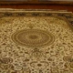 persian rug on floor